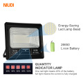 Niudi Ip65 Waterproof Outdoor Street 30w 50w 100w Reflector With Remote Control All In One Solar LED Yard Flood Light